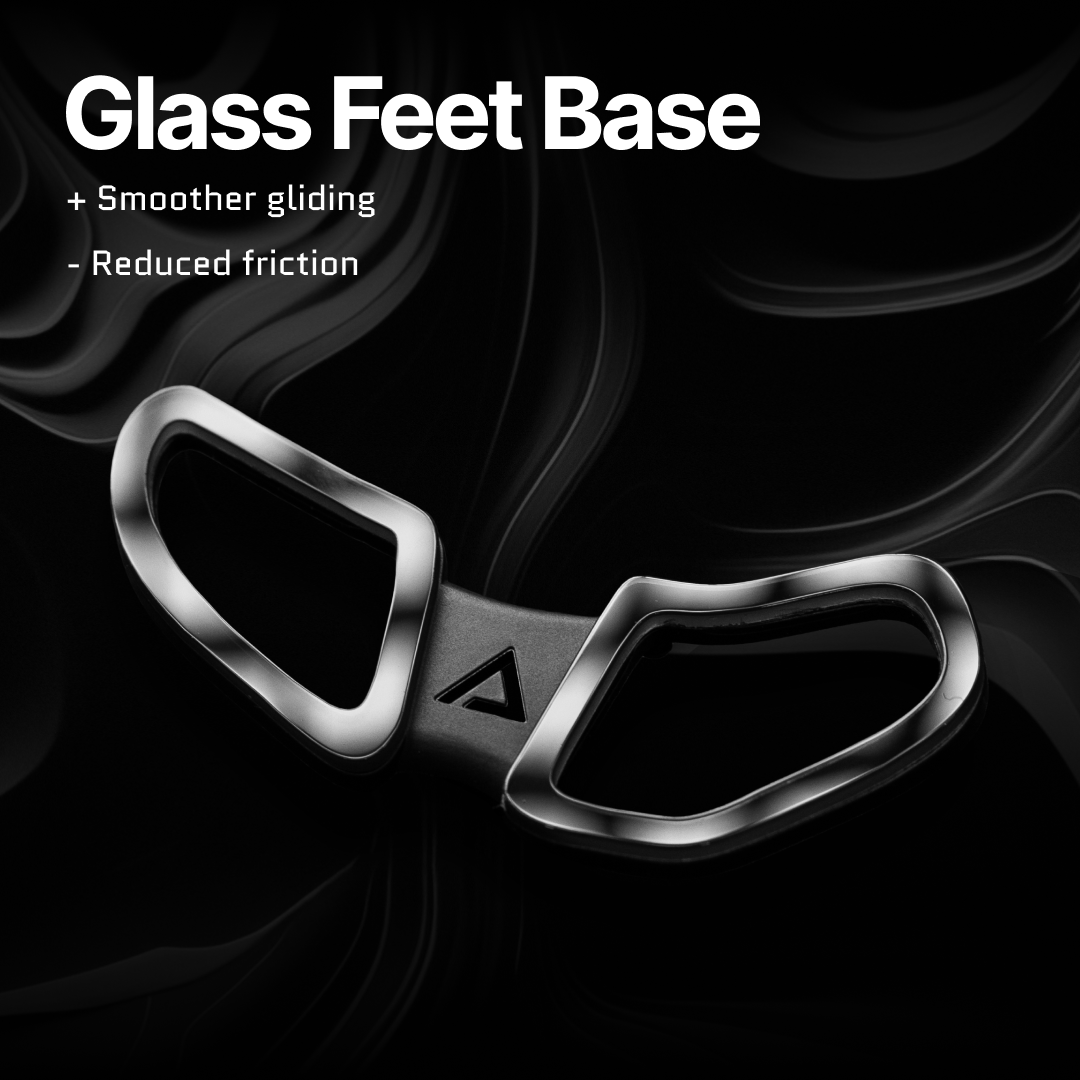 Glass Feet Base l Premium Wrist Rest Skates