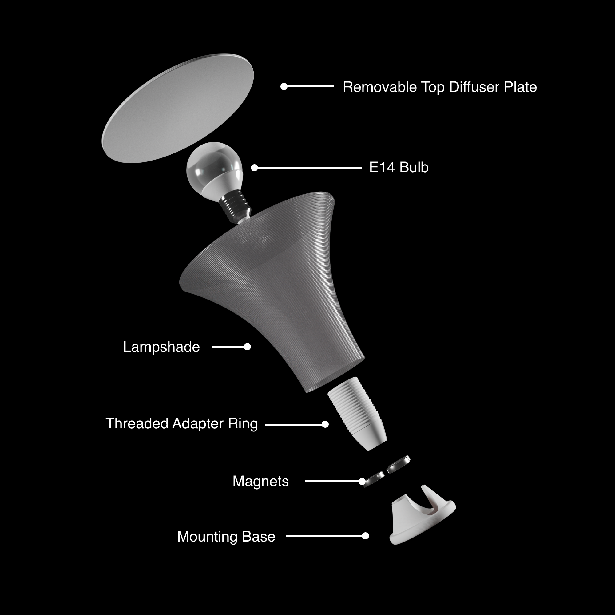 KUMI - Modular and Magnetic Light