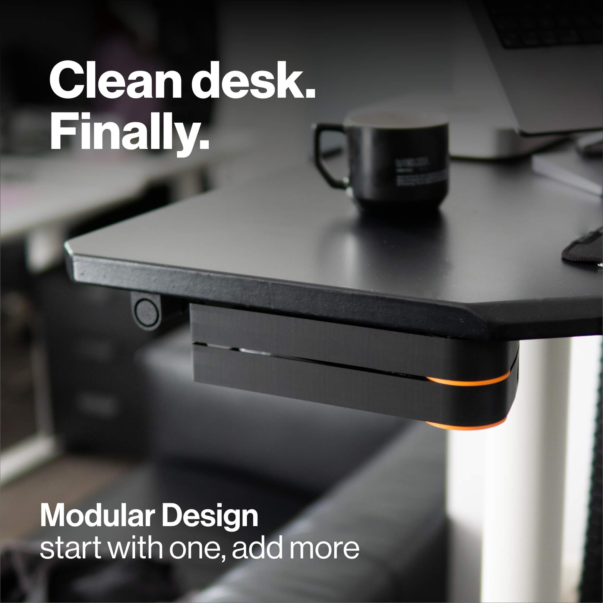 Modular Under-Desk Drawer