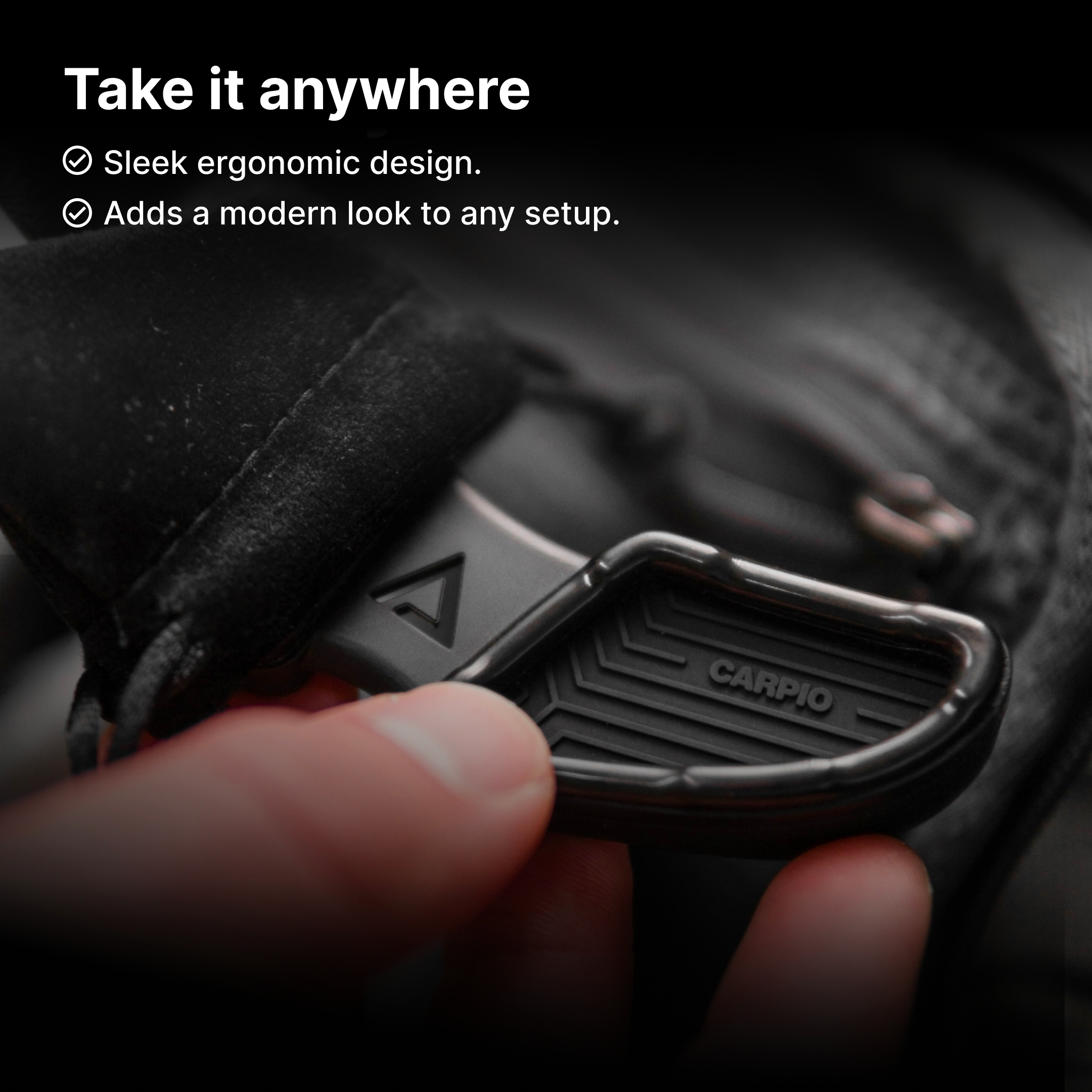 Carpio 2.0 Ergonomic Wrist Rest DeltaHub