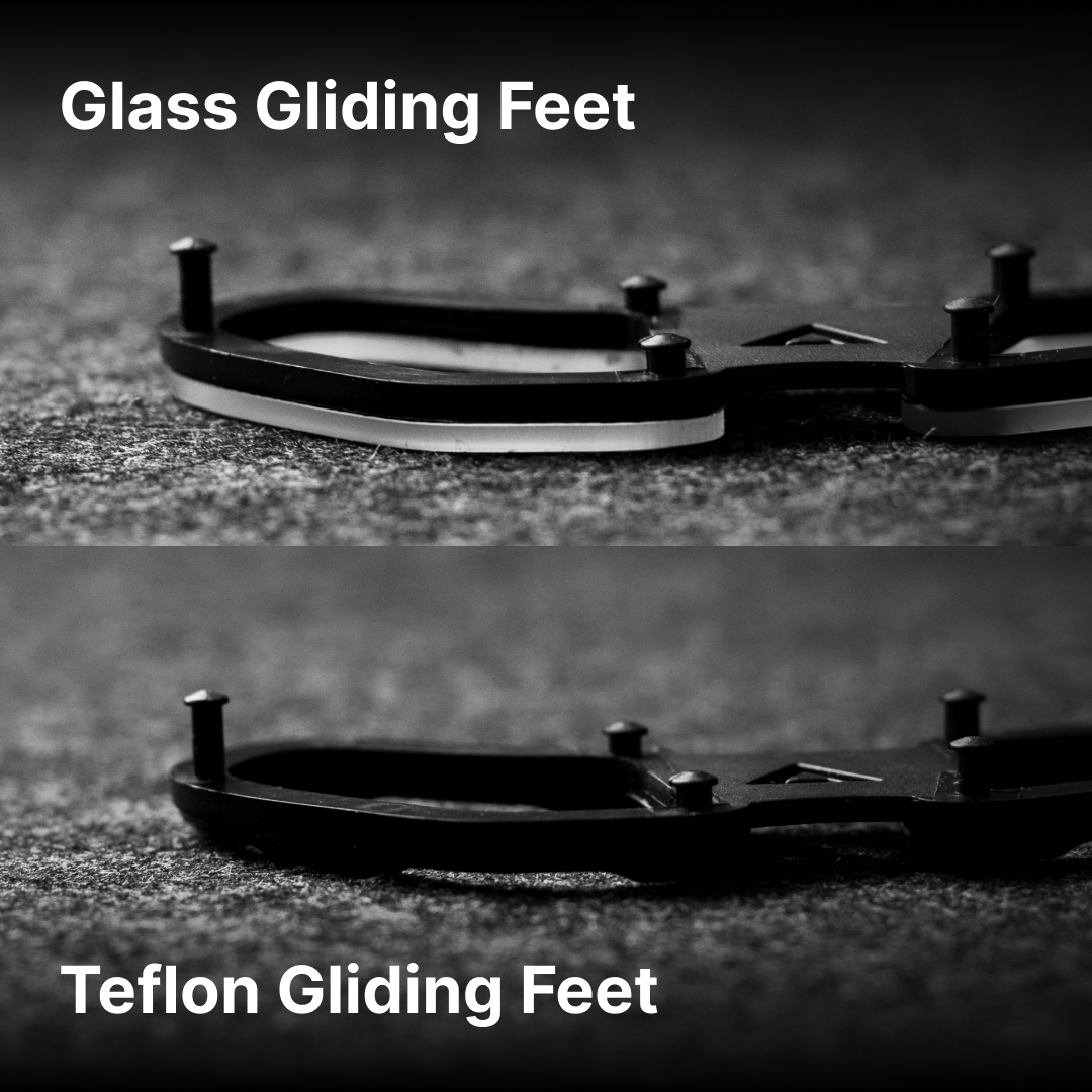 Glass Feet Base l Premium Wrist Rest Skates