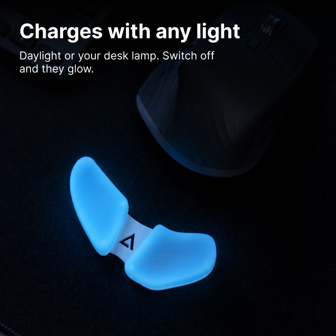 Carpio 2.0 Glow Pads | Night mode for your setup