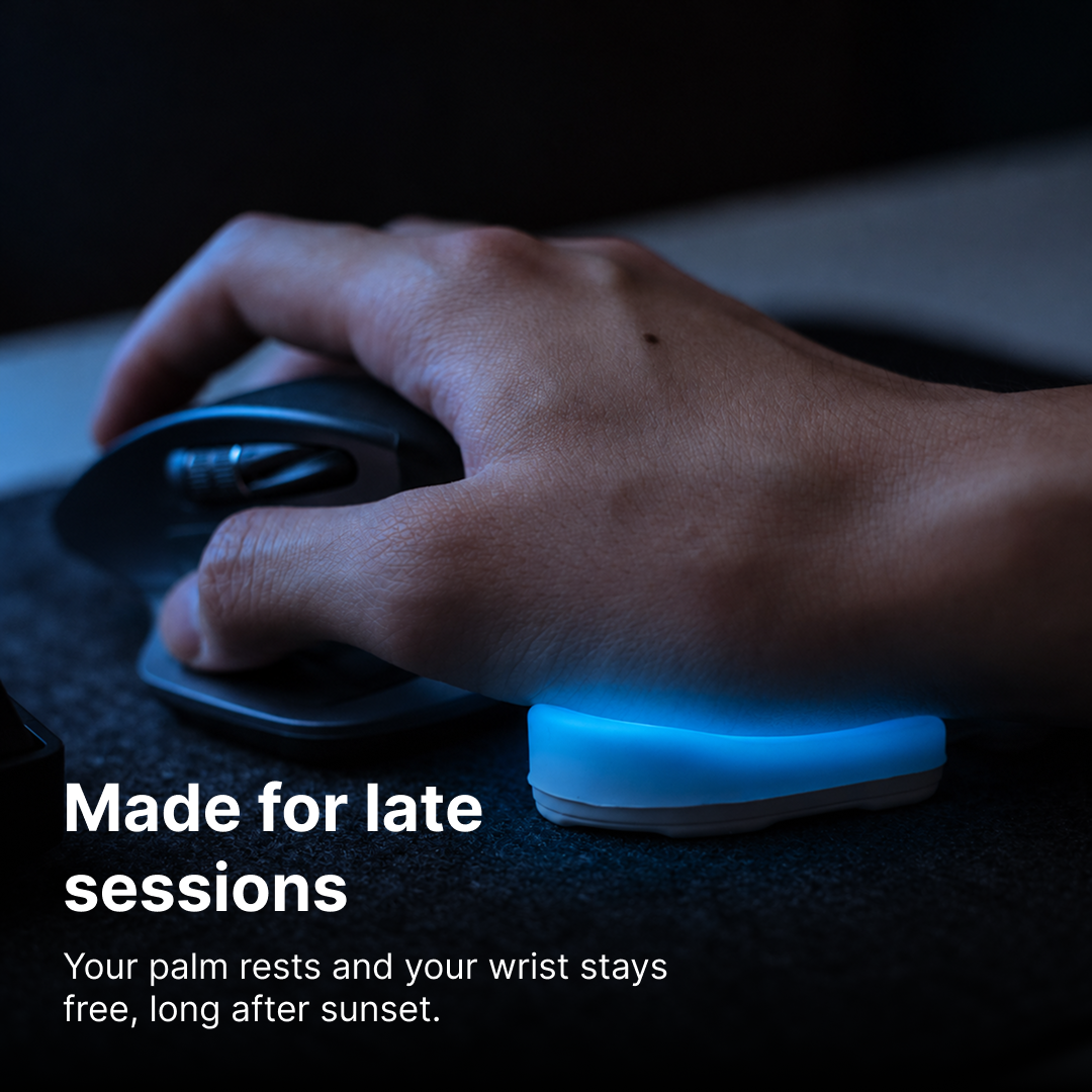 Carpio 2.0 Glow Pads | Night mode for your setup