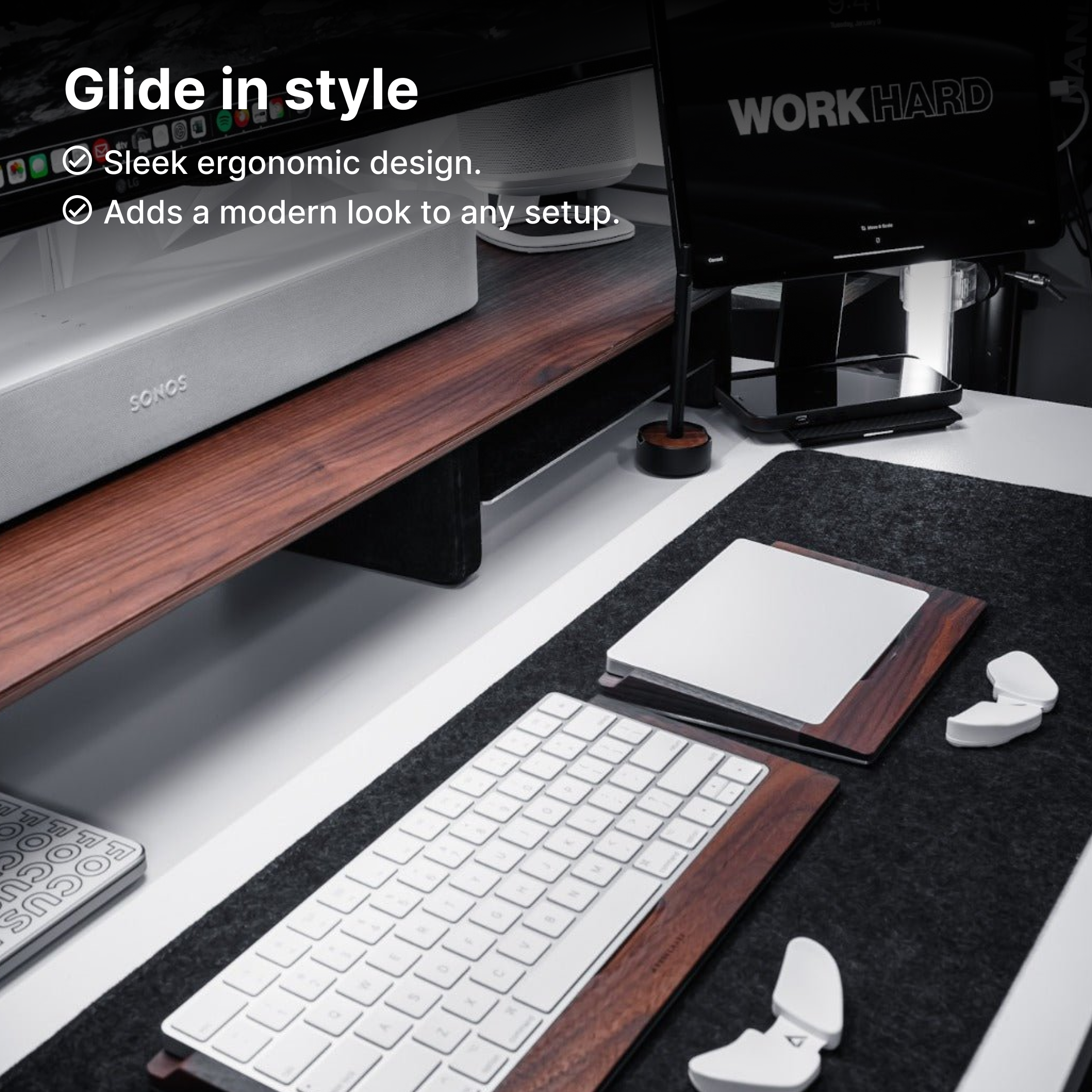 #Desk Mat (Material)_Elegant Felt (Large)